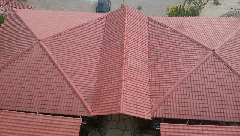 P.V.C roof tiles - solutions - 6
