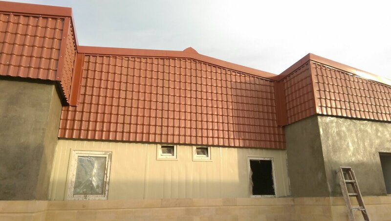 P.V.C roof tiles - solutions - 3
