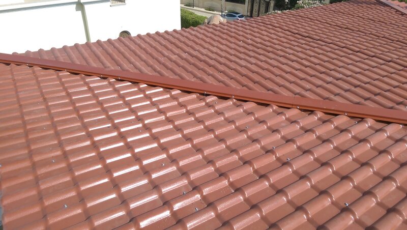 P.V.C roof tiles - solutions - 7
